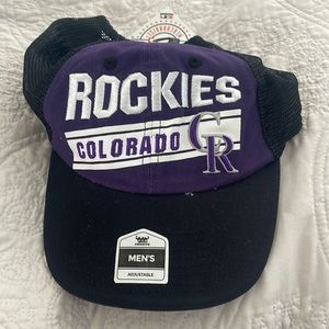 Colorado Rockies Netted Hat snapback NWT